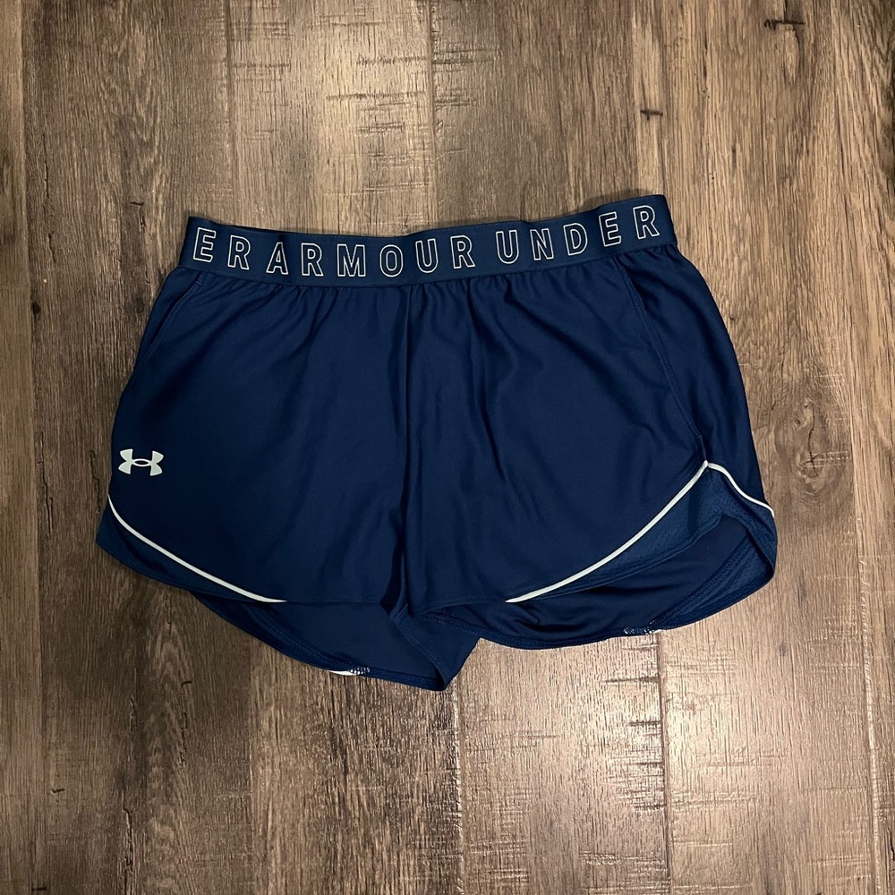Navy Blue Under Armour Shorts